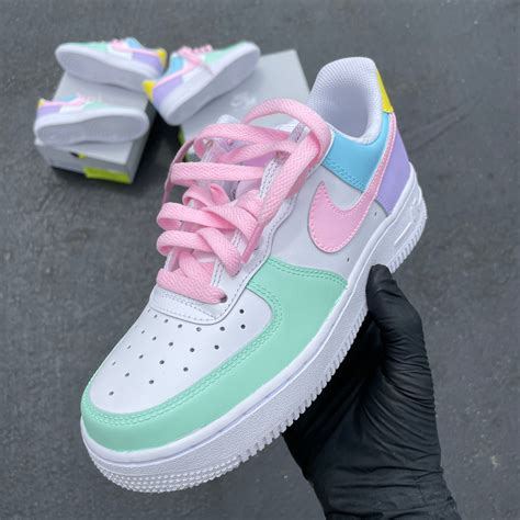 nike air force pastel colours.